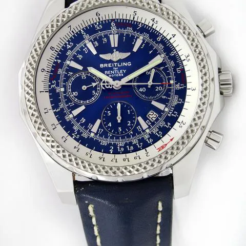 Breitling Bentley Motors A25362 48mm Stainless steel Blue