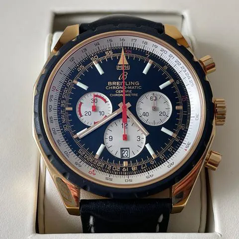 Breitling Chrono-Matic R14360 Rose gold Black 1