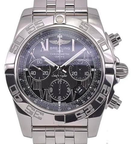 Breitling Chronomat 44 AB0110 44mm Stainless steel Black