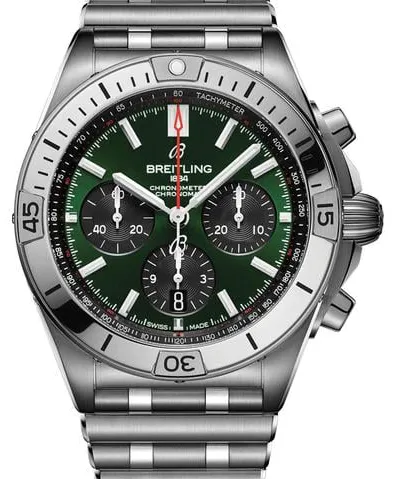 Breitling Chronomat AB0134101L1A1 42mm Stainless steel Green