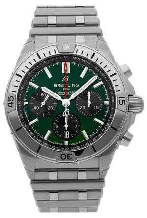 Breitling Chronomat AB0134101L1A1 42mm Stainless steel Green