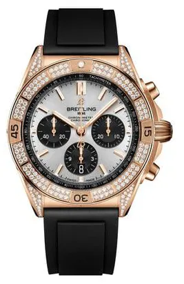 Breitling Chronomat RB0134721G1S1 42mm Rose gold Black