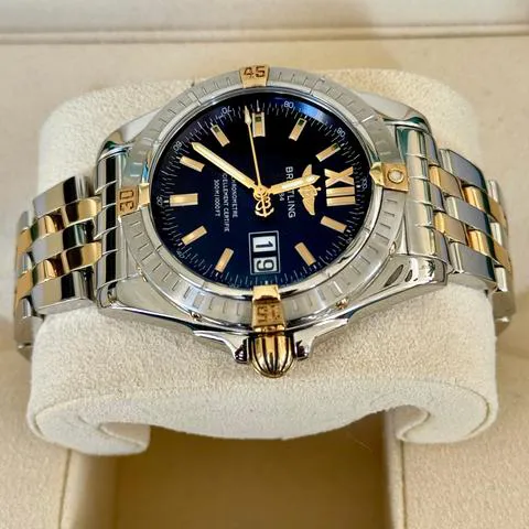 Breitling Galactic B49350 41mm Yellow gold and Stainless steel Black 2