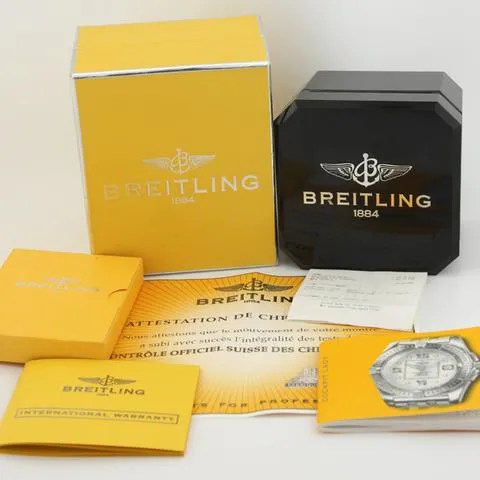 Breitling Galactic A71356 32mm Stainless steel Silver 10