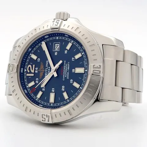 Breitling Colt Automatic a1738811/C906 44mm Stainless steel Blue