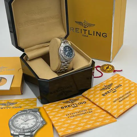 Breitling Colt A77380 33mm Stainless steel Blue