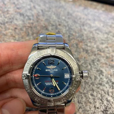 Breitling Colt A77380 33mm Stainless steel Blue 4