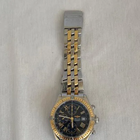 Breitling Navitimer D13055 43mm Yellow gold and Stainless steel Black 5