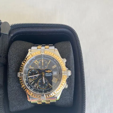 Breitling Navitimer D13055 43mm Yellow gold and Stainless steel Black 8