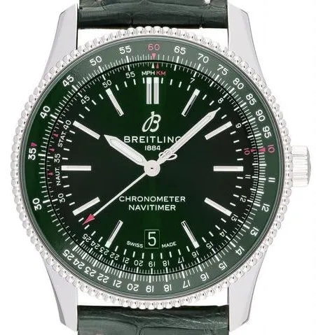 Breitling Navitimer A17326361L1P1 41mm Stainless steel Green