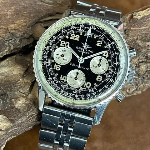 Breitling Navitimer Cosmonaute 809 41mm Stainless steel Black