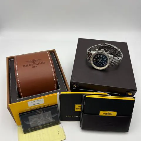 Breitling Navitimer World A2432212/B726 46mm Stainless steel Black 6