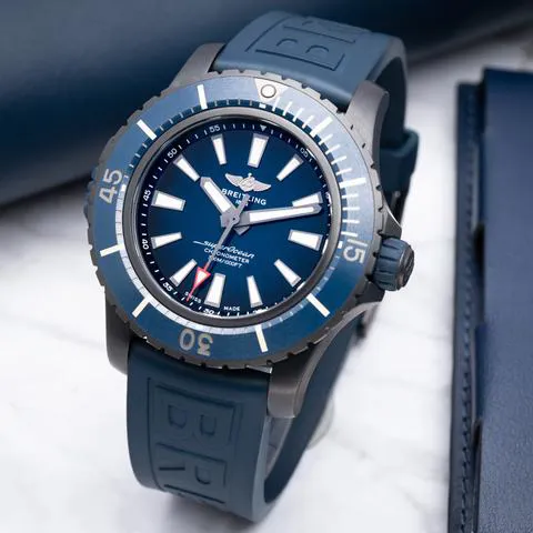 Breitling Superocean V17369161C1S1 48mm Titanium Blue