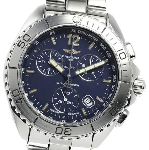 Breitling Windrider A53605 41mm Stainless steel Blue