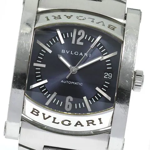 Bulgari Assioma AA44S 34mm Stainless steel Blue