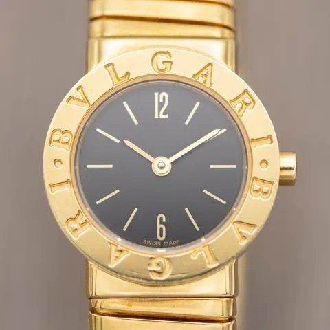 Bulgari Bulgari BB 23 2T 23mm Yellow gold Black