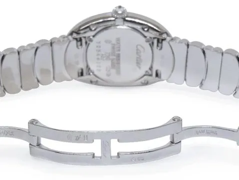 Cartier Baignoire 1955 22.5mm White gold Silver 6