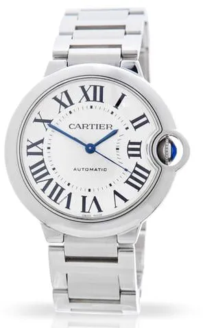 Cartier Ballon Bleu 36mm W6920046 36mm Stainless steel White