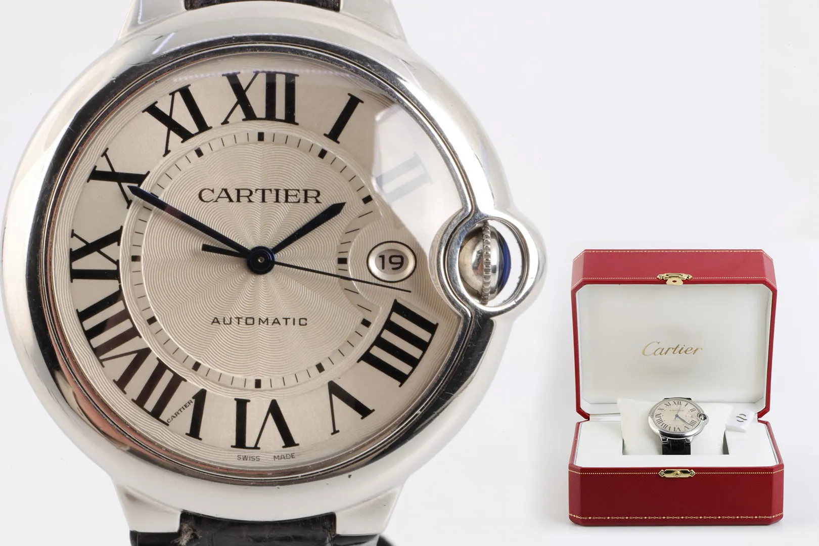 Cartier Ballon Bleu 42mm 3001 43mm Stainless steel