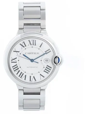 Cartier Ballon Bleu 42mm W69012Z4 42mm Stainless steel Silver