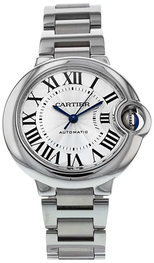 Cartier Ballon Bleu W6920071 33mm Stainless steel White