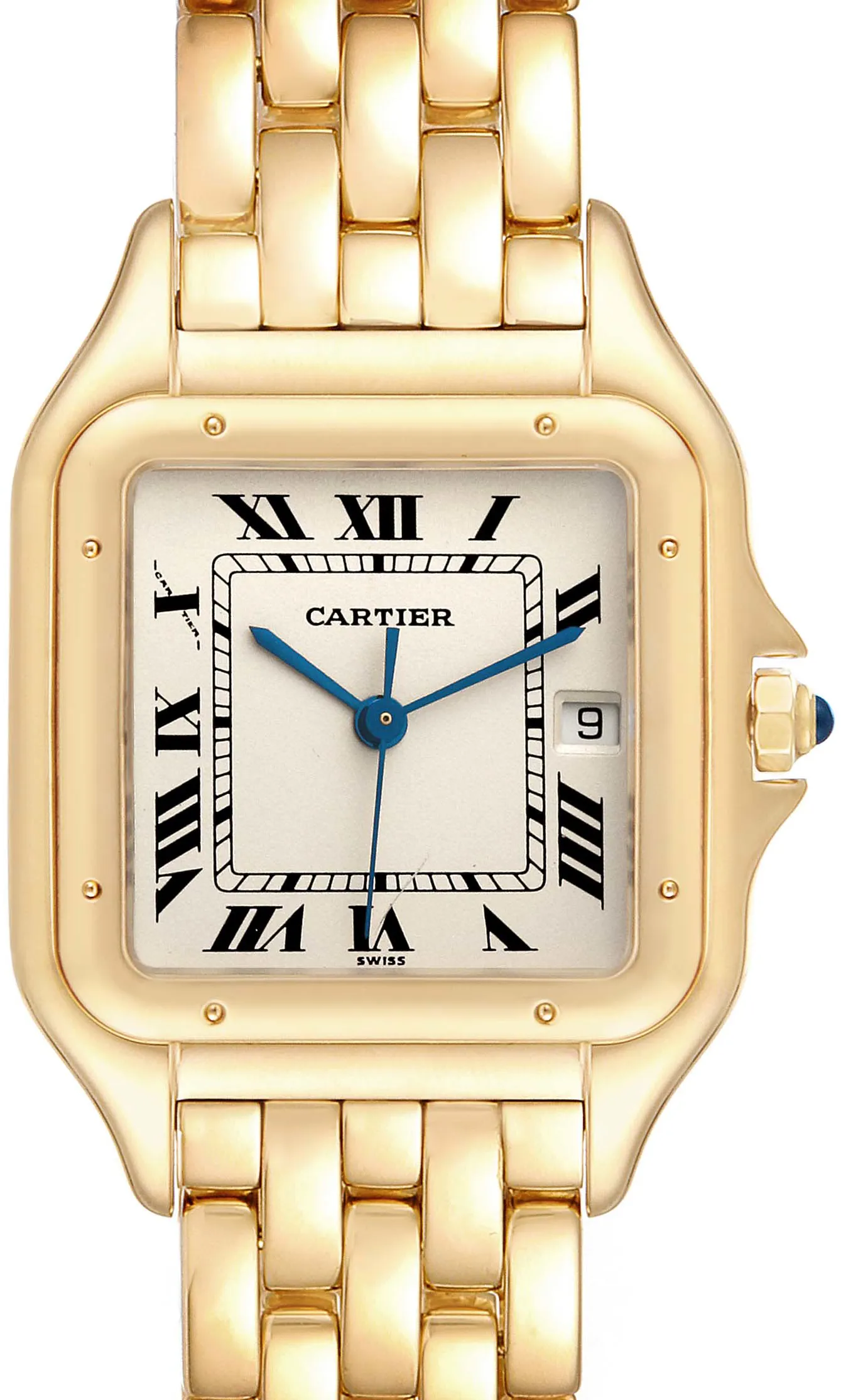 Cartier Panthère W25014B9 27mm Yellow gold •