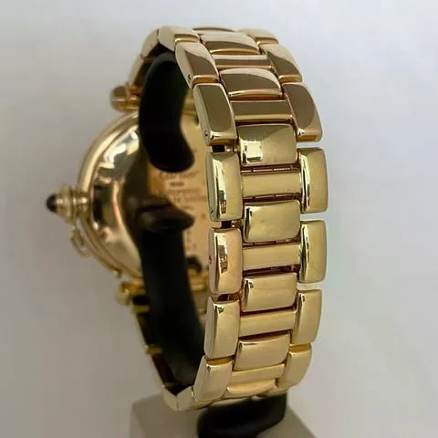 Cartier Pasha 820903 38mm Yellow gold Silver 4