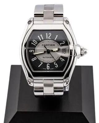 Cartier Roadster 2510 37mm Stainless steel Gray