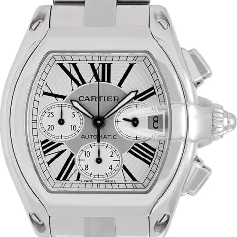 Cartier Roadster 2618 38mm Stainless steel Silver