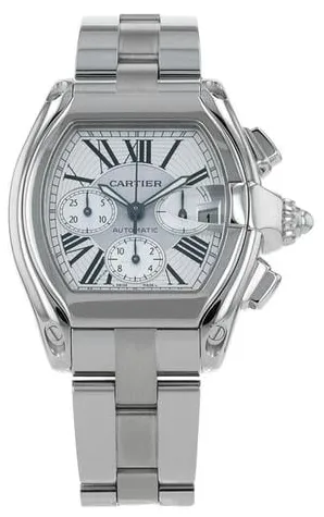 Cartier Roadster 2618 41mm Stainless steel Silver