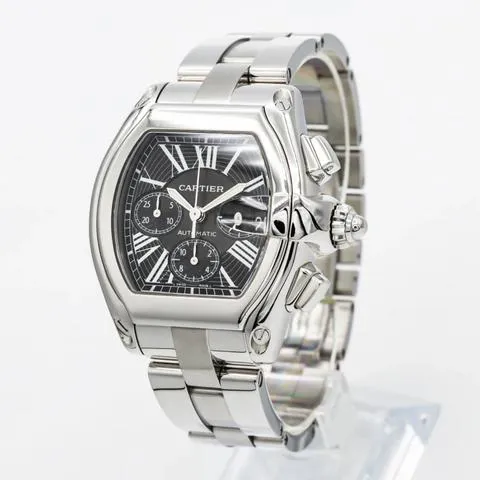 Cartier Roadster W62007X6 43mm Stainless steel Black 2