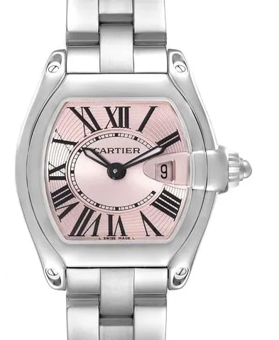 Cartier Roadster W62017V3 36mm Stainless steel Rose