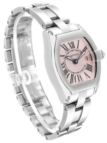 Cartier Roadster W62017V3 36mm Stainless steel Rose 2