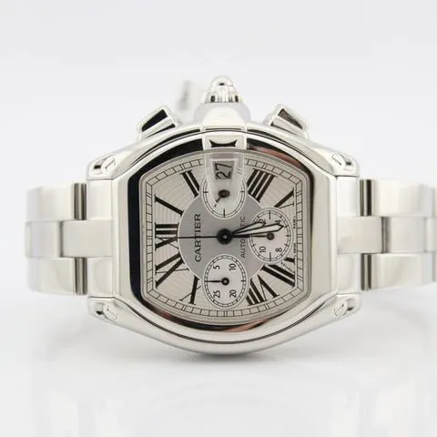 Cartier Roadster W62019X6 49mm Stainless steel Silver 1