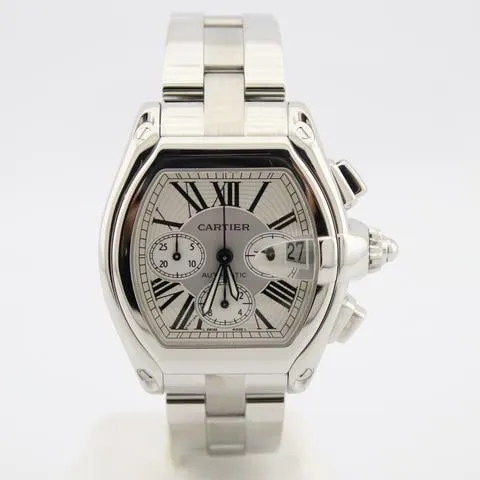 Cartier Roadster W62019X6 49mm Stainless steel Silver 2