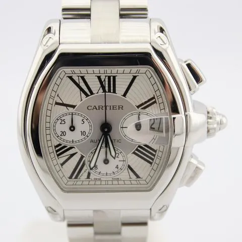 Cartier Roadster W62019X6 49mm Stainless steel Silver 3