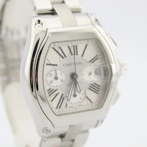 Cartier Roadster W62019X6 49mm Stainless steel Silver 4