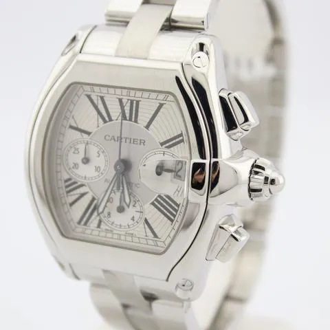 Cartier Roadster W62019X6 49mm Stainless steel Silver 5