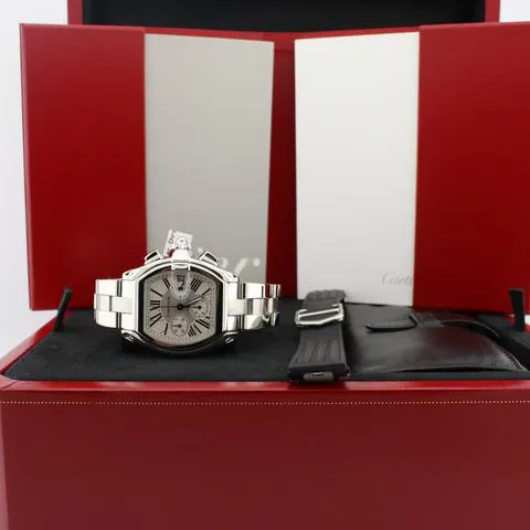 Cartier Roadster W62019X6 49mm Stainless steel Silver 10