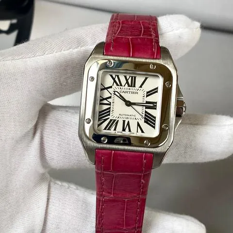 Cartier Santos 100 2878 33mm Stainless steel Silver 1