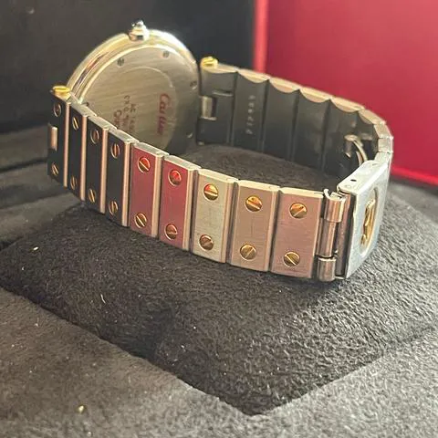 Cartier Santos 8191 27mm Yellow gold and Stainless steel White 7