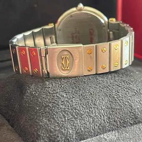 Cartier Santos 8191 27mm Yellow gold and Stainless steel White 11