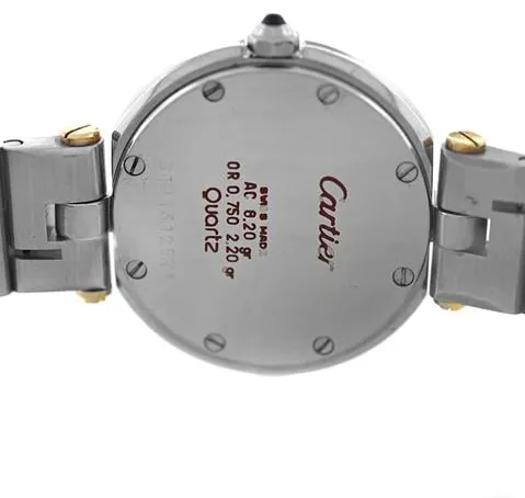 Cartier Santos 8191 27mm Yellow gold and Stainless steel White 3