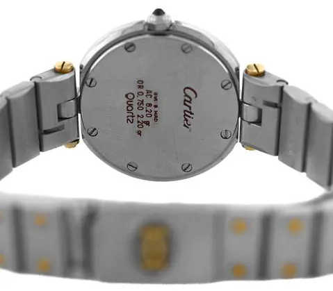 Cartier Santos 8191 27mm Yellow gold and Stainless steel White 6