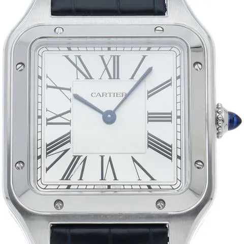 Cartier Santos Dumont WSSA0022 43.5mm Stainless steel Silver