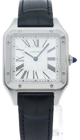 Cartier Santos Dumont WSSA0022 43.5mm Stainless steel Silver 1