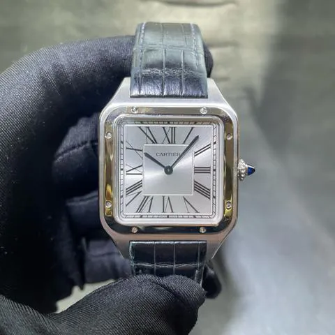 Cartier Santos Dumont WSSA0032 46.5mm Stainless steel Silver