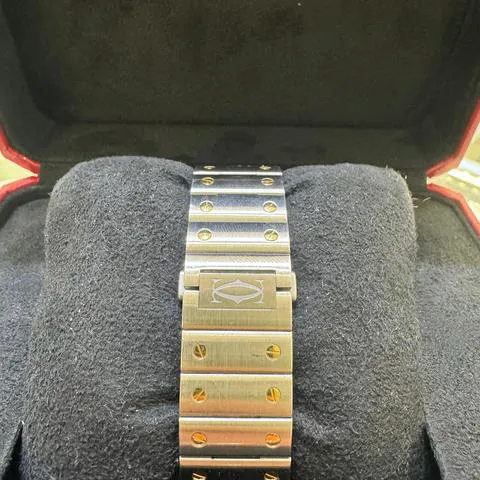 Cartier Santos W2SA0008 43.3mm Yellow gold and Stainless steel Silver 3