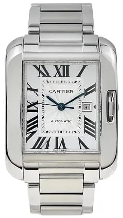 Cartier Tank Anglaise 3511 30mm Stainless steel Silver