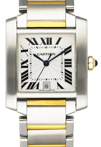 Cartier Tank Française W51005Q4 28mm Stainless steel Silver